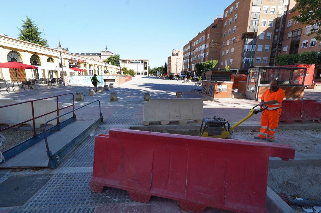 Una de las intervenciones en el barrio de la Rondilla