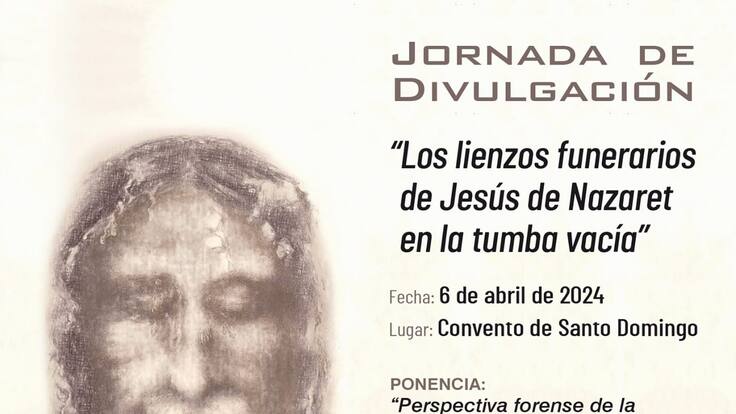 El Santo Entierro presenta su jornada de divulgación sobre ‘Los lienzos funerarios de Jesús de Nazaret en la tumba vacía’