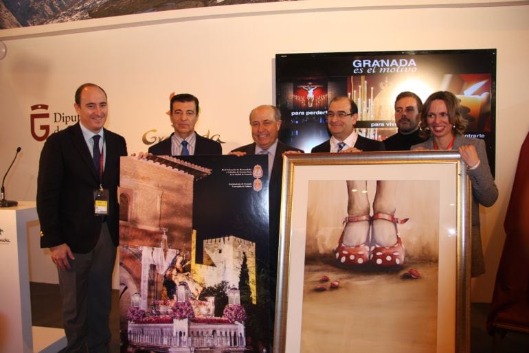 Presentación en Fitur de la Semana Santa de Granada y la feria del Corpus