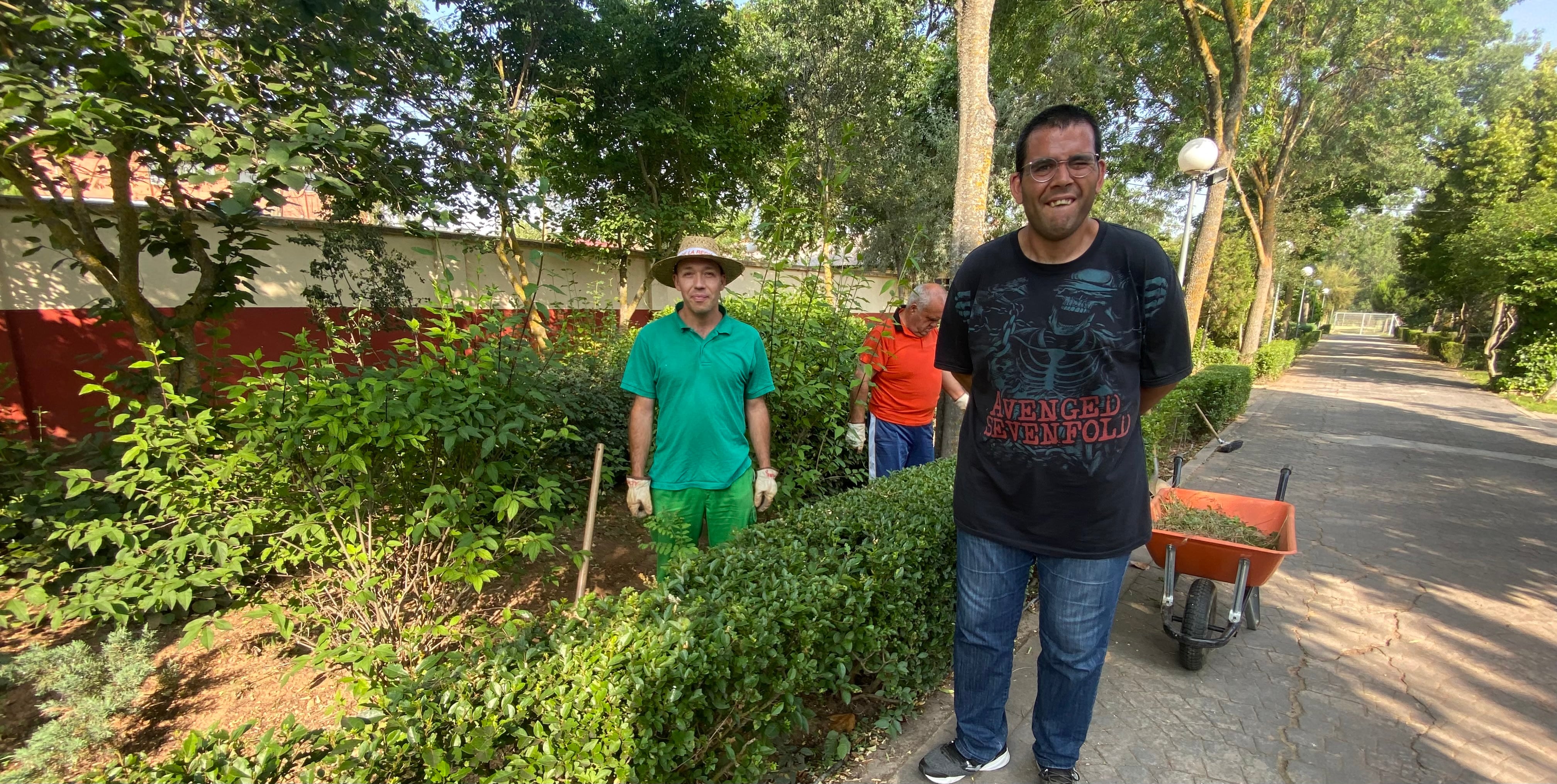 Taller de jardinería de Aspadec.