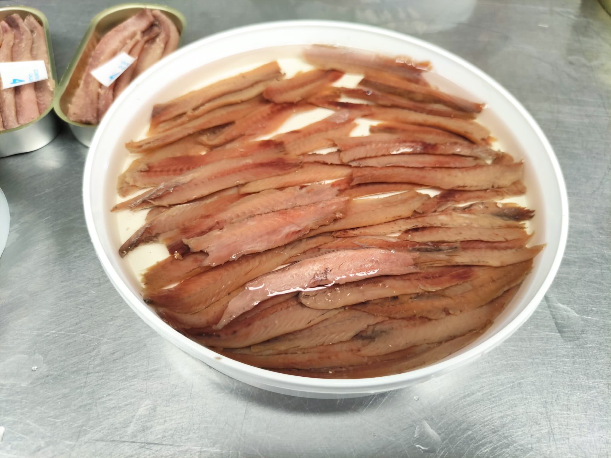 Filetes de anchoa de Conservas Bolado
