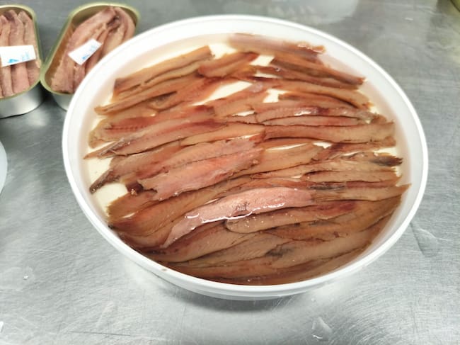 Filetes de anchoa de Conservas Bolado