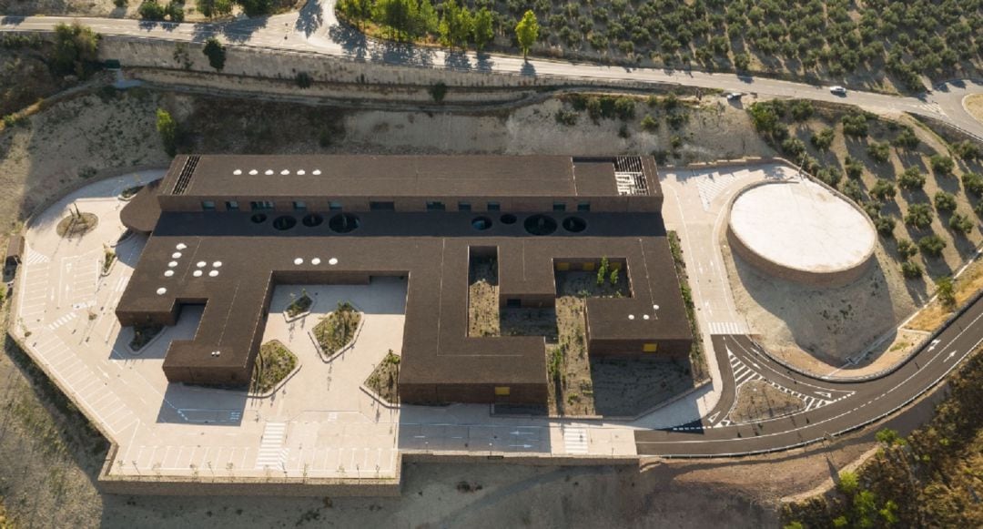 Así se verá, cuando esté terminado, el CHARE de Cazorla desde el aire