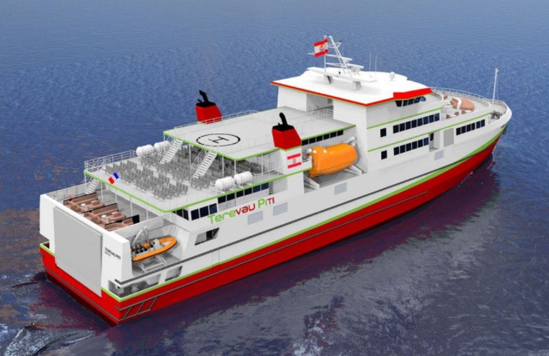 El ferry Tereveau Piti se construirá en las gradas del Astillero Armon en Vigo.