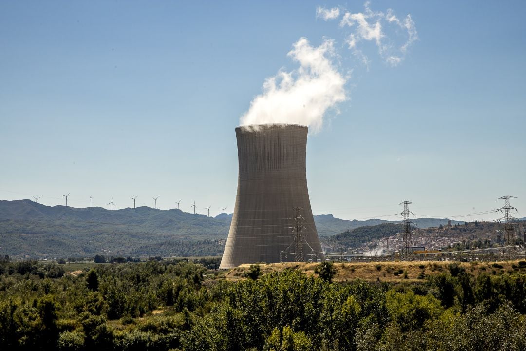 La central nuclear de Ascó. 