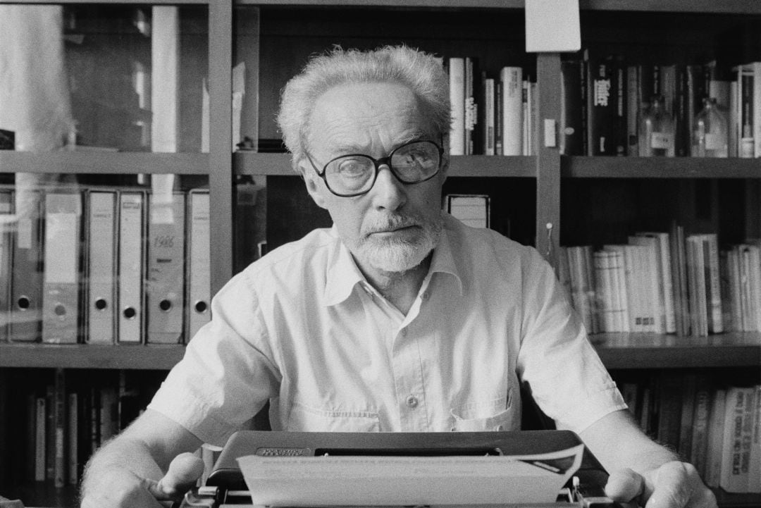 Primo Levi en una imagen de 1986