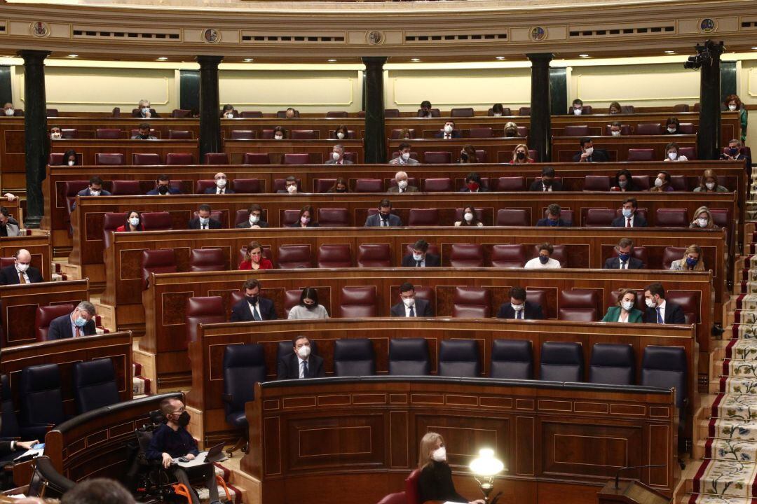 Hemiciclo del Congreso de los Diputados. 