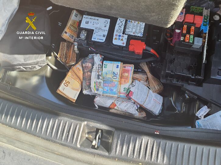 Han sido intervenidos por la Guardia Civil