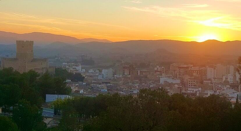 Villena desde Las Cruces