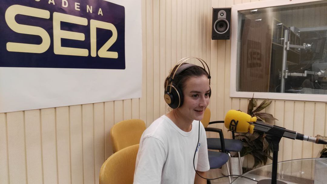 Lucía Pérez durante su entrevista en Ser deportivos