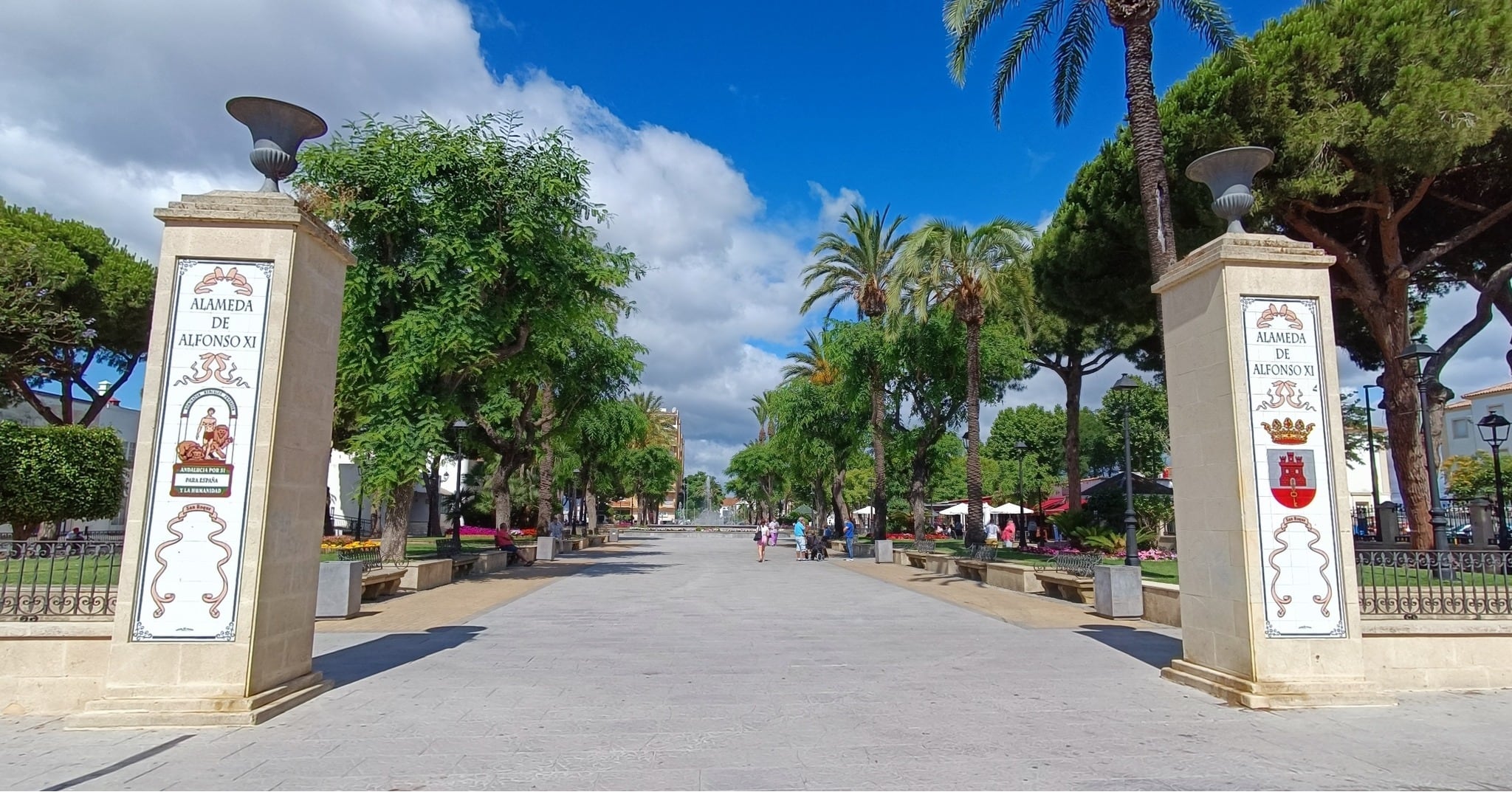 Alameda Alfonso XI en San Roque