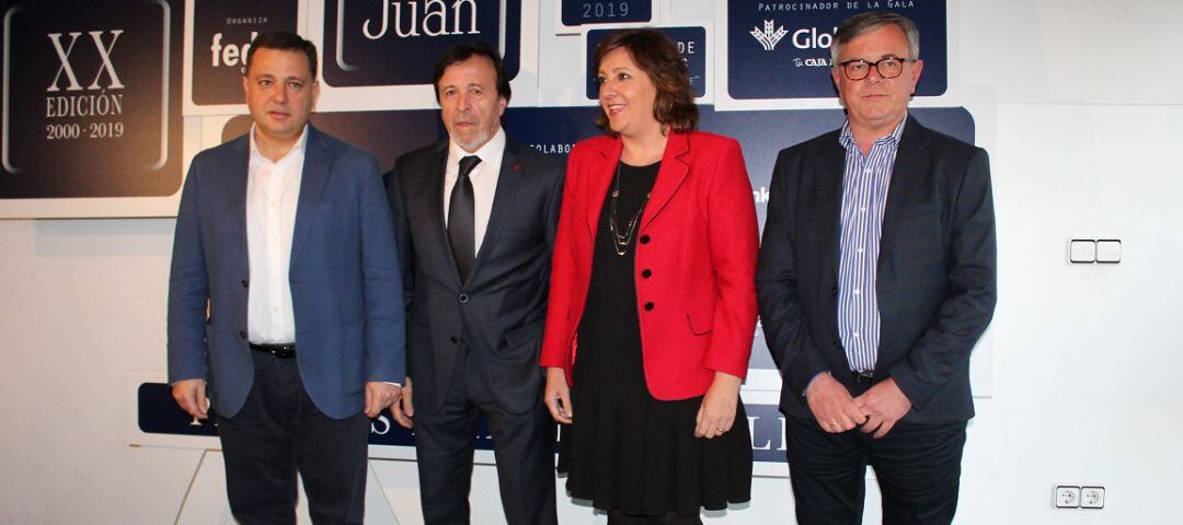 El alcalde de Albacete, el presidente de la patronal, la consejera de Economía y el vicepresidente económico de la Diputación