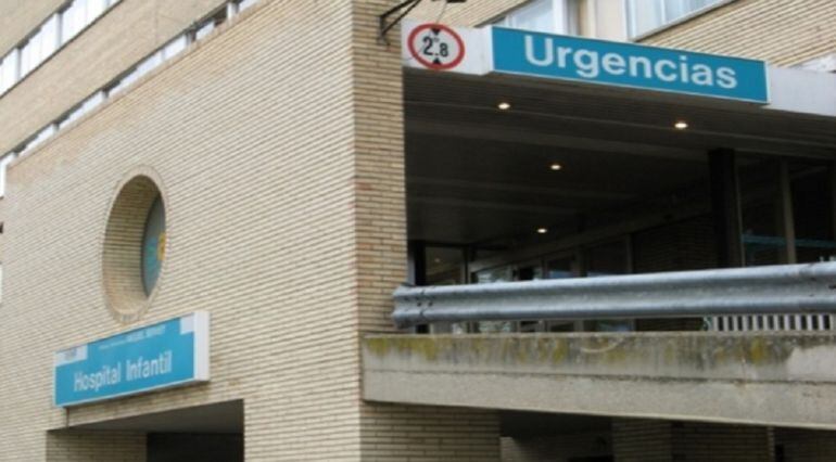 La niña está ingresada en el Hospital Infantil de Zaragoza