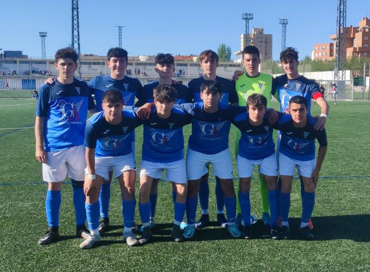 Alineación inicial del Caudetano juvenil