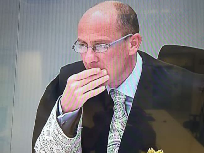 El fiscal Carlos García Berro durante su informe final