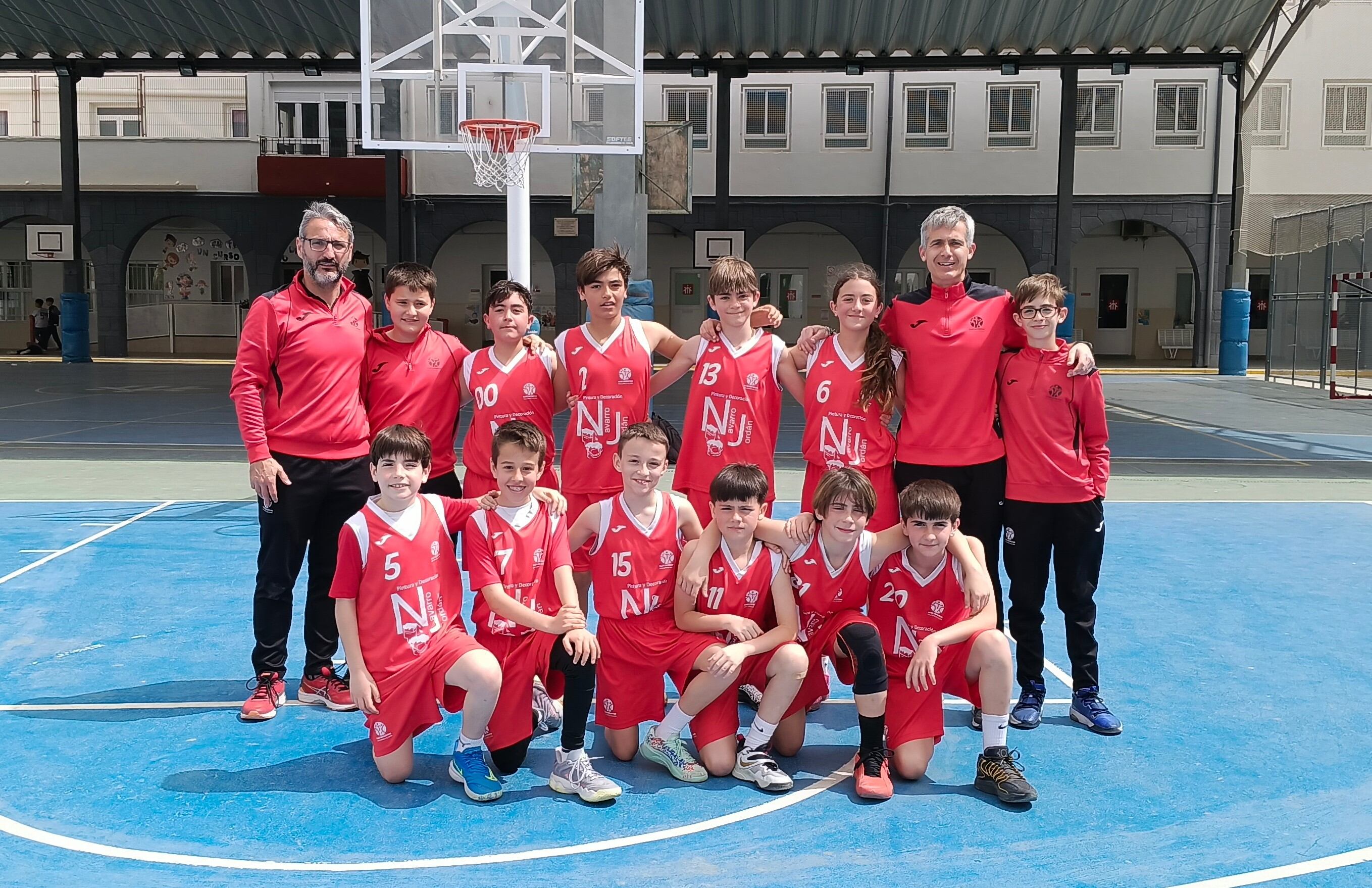 Equipo ganador del CD Salesianos Villena