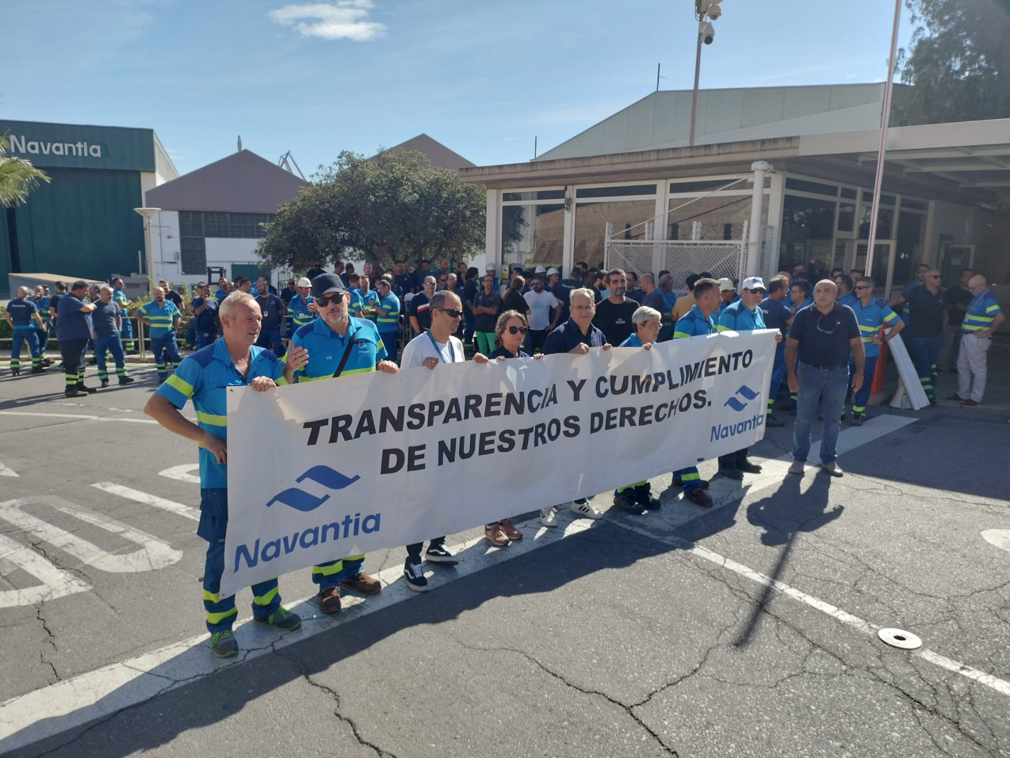 Los trabajadores de Navantia anuncian manifestaciones en Murcia, Madrid y el cierre de la factoría en Cartagena