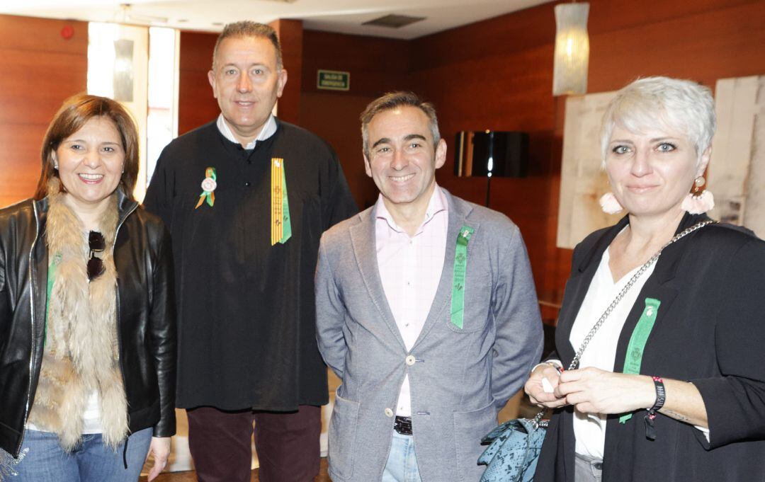 Isabel Bonig, Vicent Sales, Miguel Barrachina y Elena Vicente Ruiz, del PP