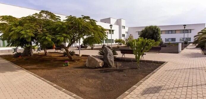Exterior de la residencia Amavir de Tías, en Lanzarote.