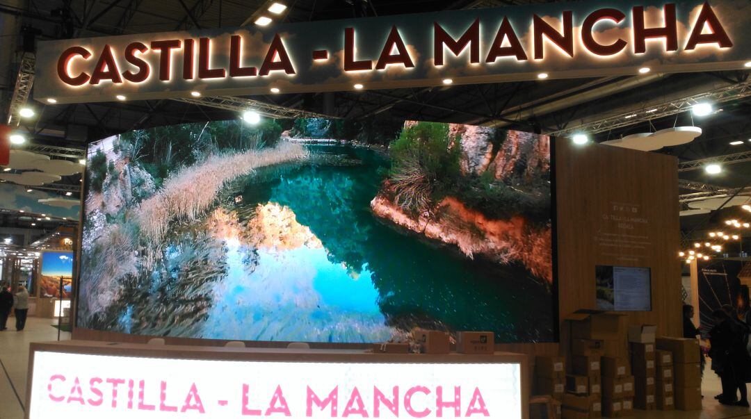 Stand de Castilla-La Mancha en Fitur