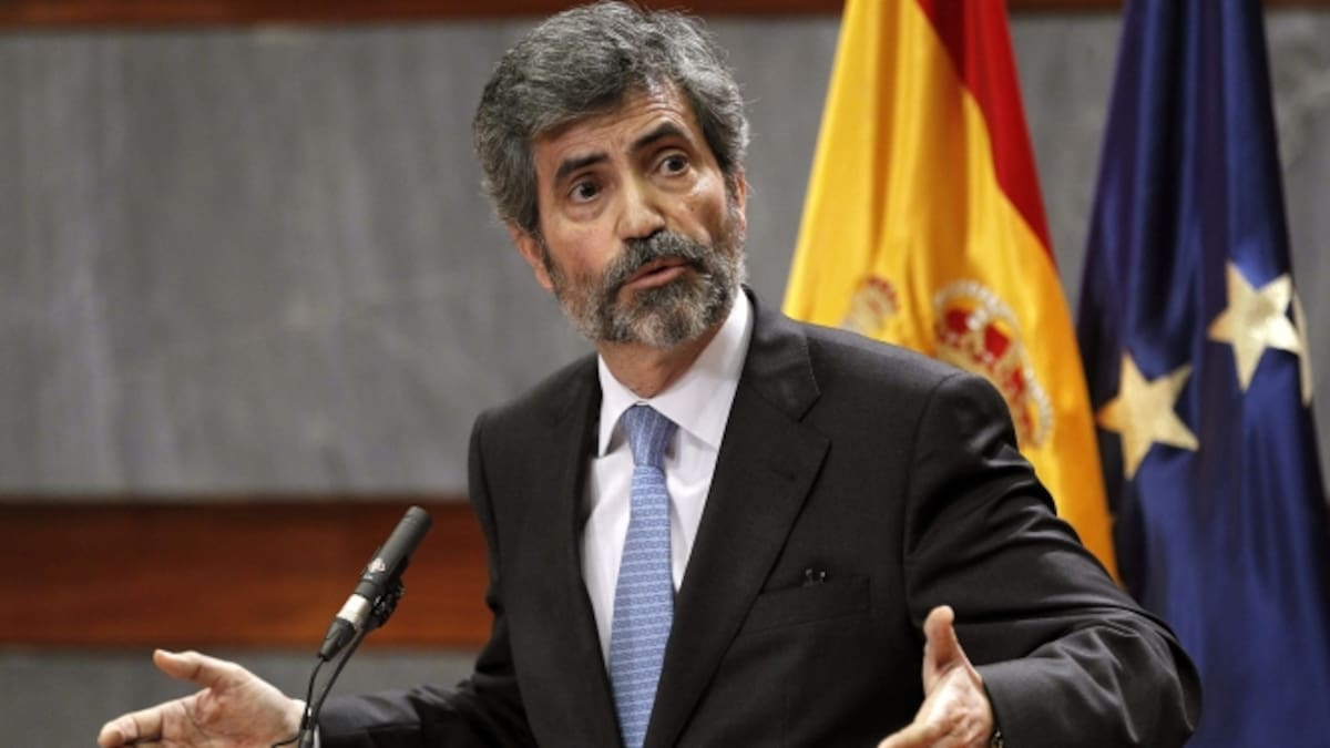 Seis vocales progresistas escenifican su ruptura con Lesmes