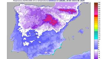 Seis mapas de la Aemet que avisan de lo que trae la borrasca Juan: las zonas afectadas por las nevadas y el desplome térmico