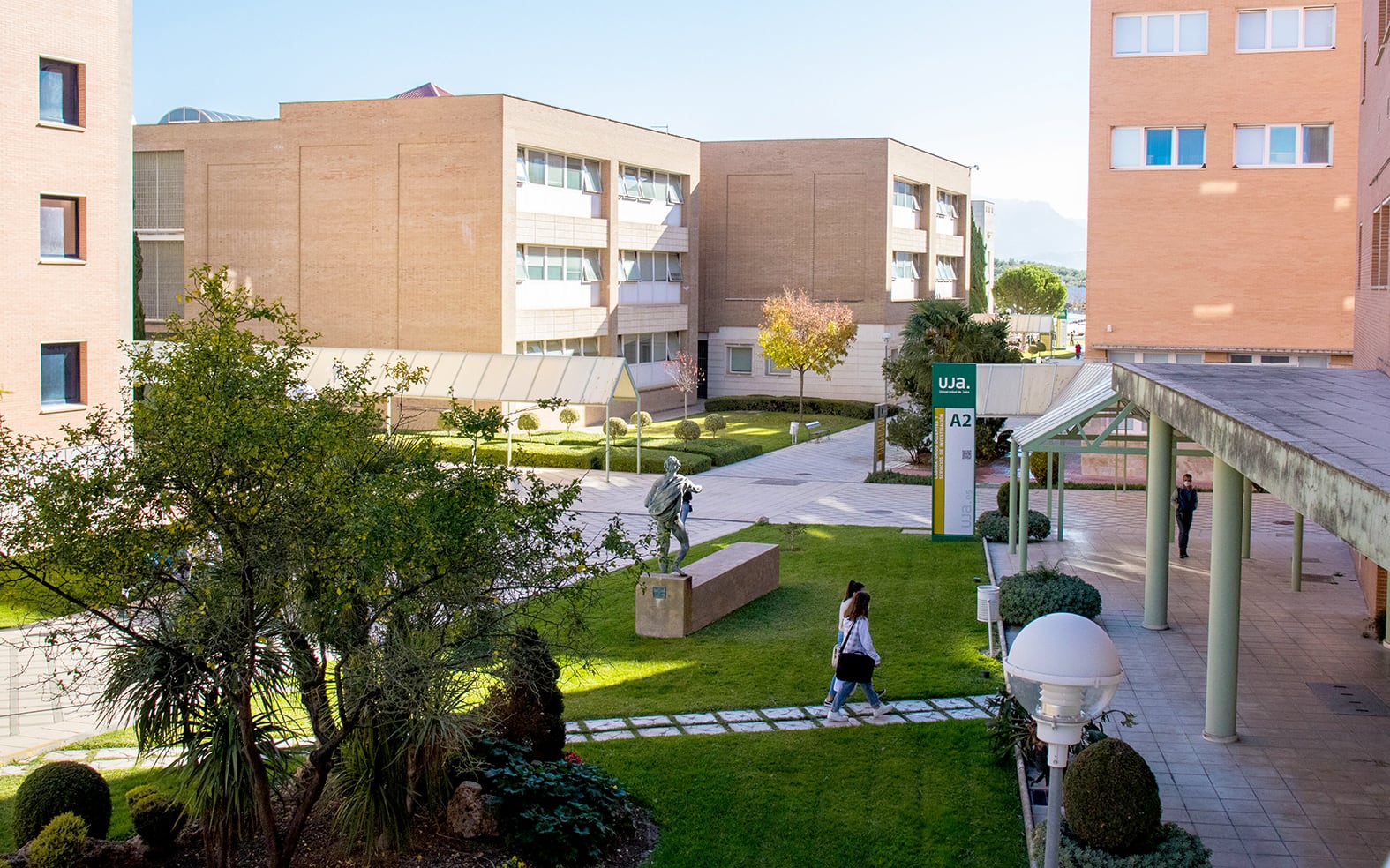 El campus de las Lagunillas de la Universidad de Jaén