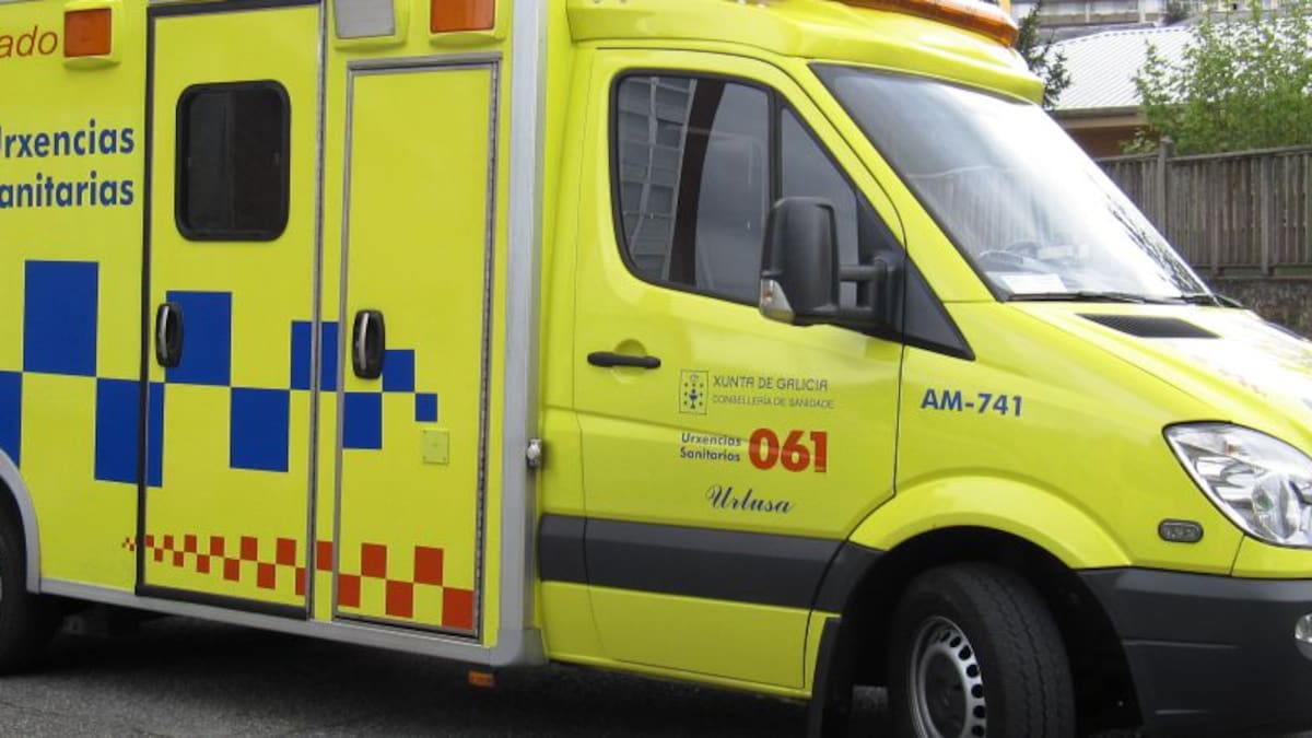 Una colisión por alcance se salda con un herido en la Avenida de Madrid de Vigo