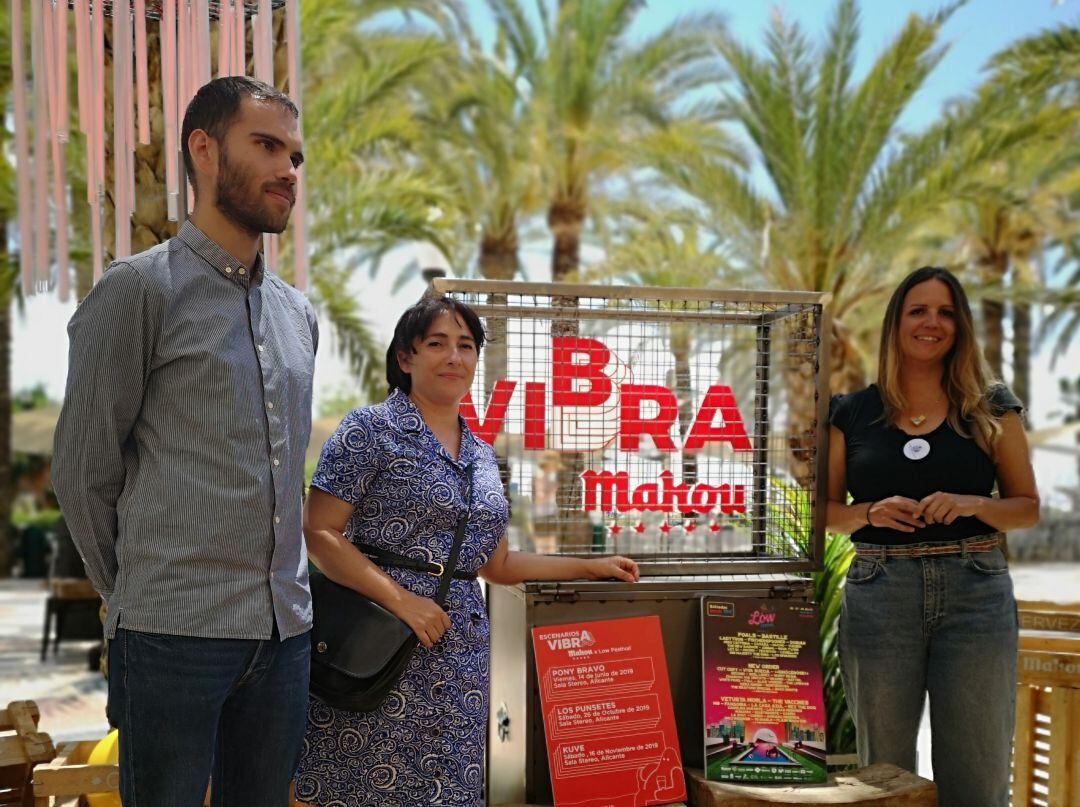 Rueda de prensa de &#039;Vibra Mahou x Low Festival&#039; en la Explanada de Alicante