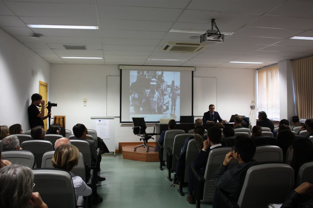 Imagen del evento celebrado en la Facultad de Económicas