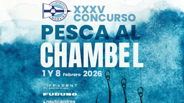 Cartel XXXV Concurso Pesca Al Chambel