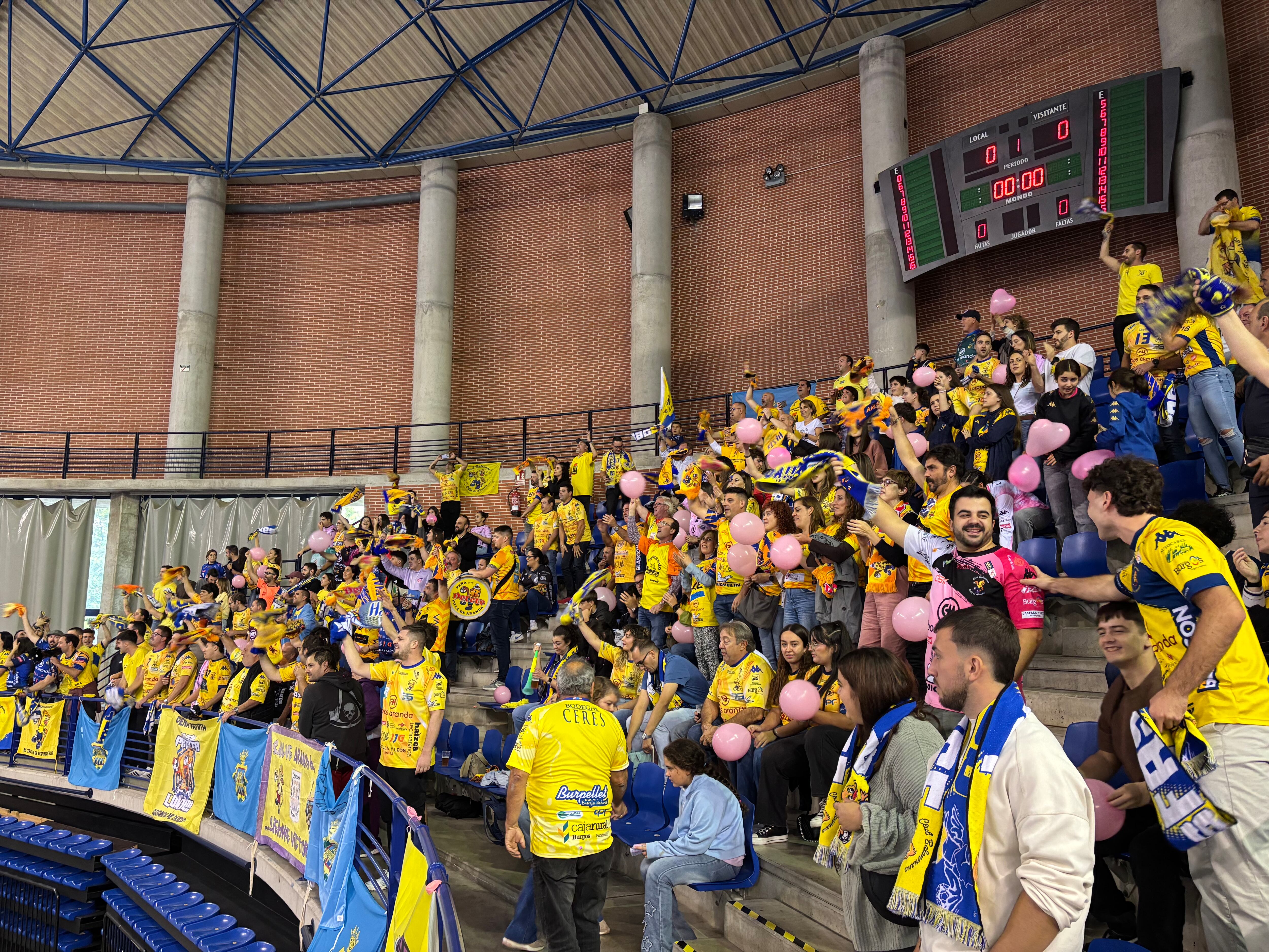 Afición arandina desplazada a Logroño