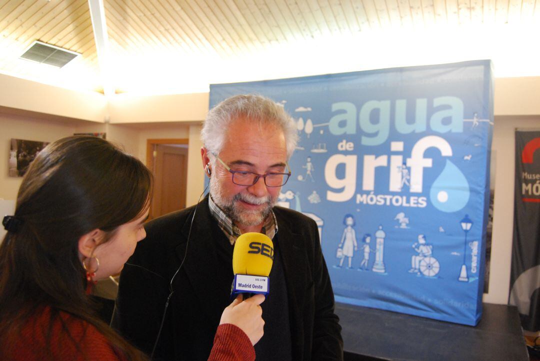 Sandra Moreno y el concejal de Medio Ambiente, Miguel Ángel Ortega