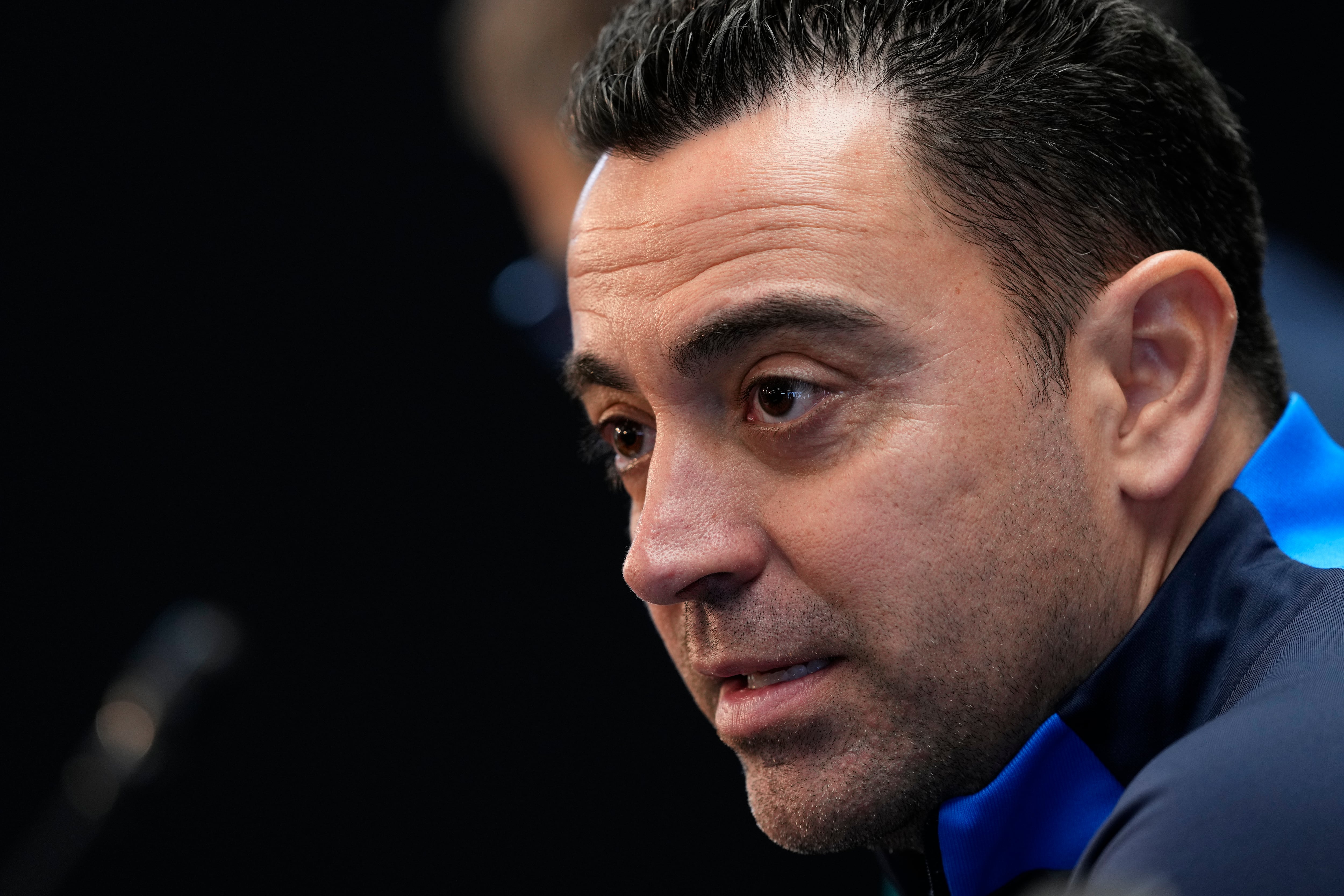 Xavi Hernández, el entrenador del FC Barcelona . EFE/Alejandro García