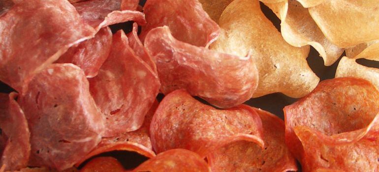 Són xips d'embotit.