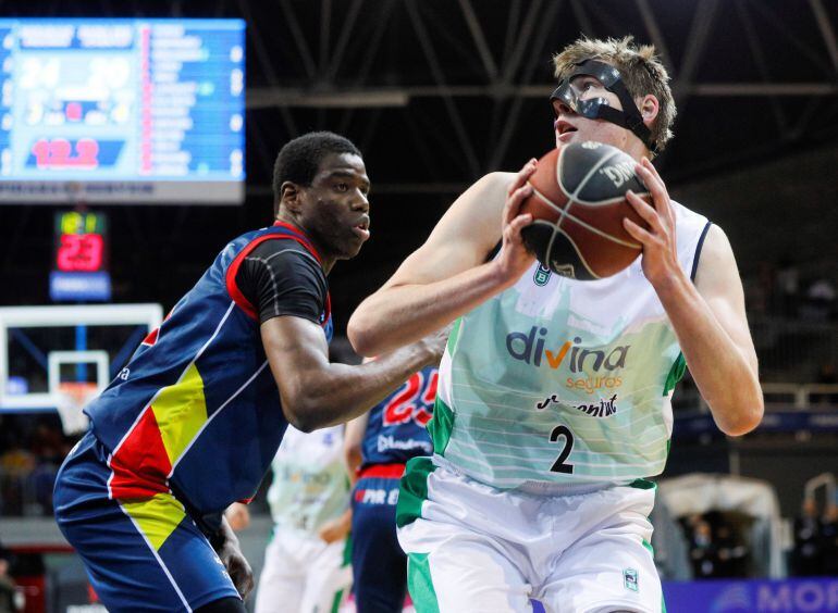 Imatge del partit entre el Morabanc Andorra i el Divina Seguros Joventut.