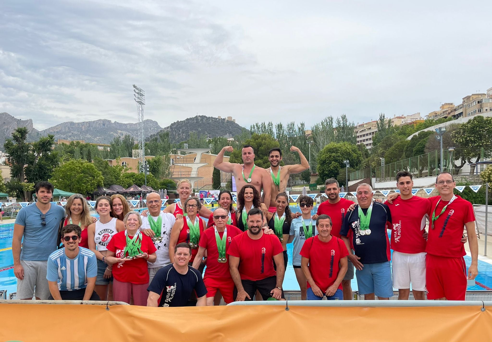 Los protagonistas del Bahía de Almería Máster en Jaén.