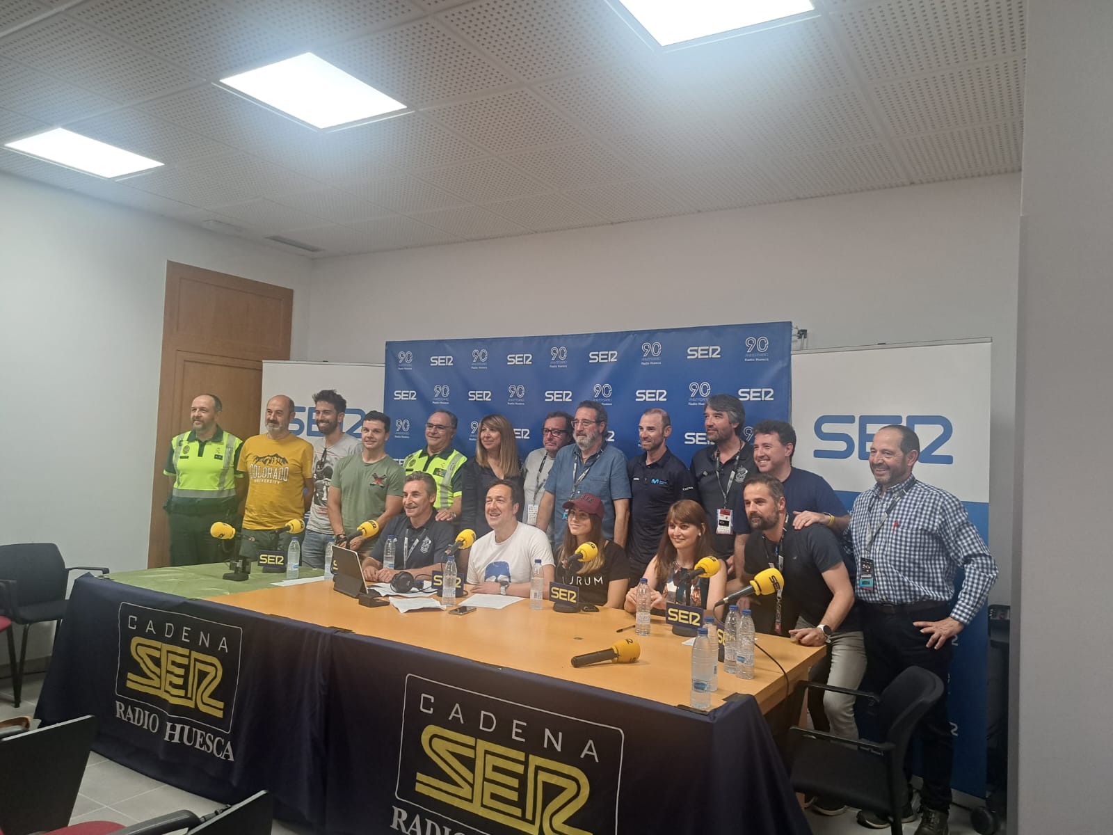 Participantes en el programa SER Aventureros dedicado a la QH