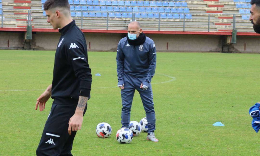 Cabello, durante una sesión en Puente Castro