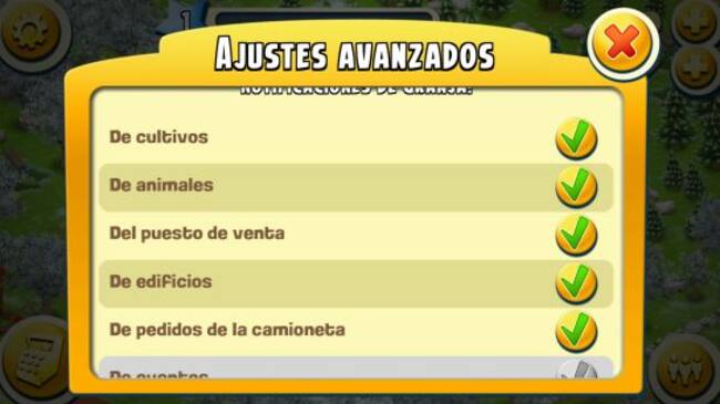 Algunos juegos permiten modificar las notificaciones
