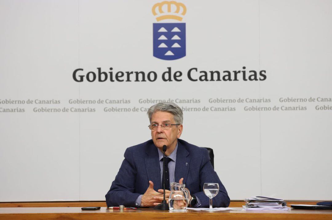 Julio Pérez, portavoz del Gobierno de Canarias