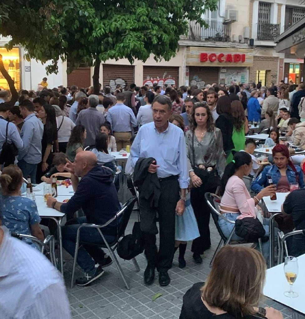 Terraza en el centro de Córdoba