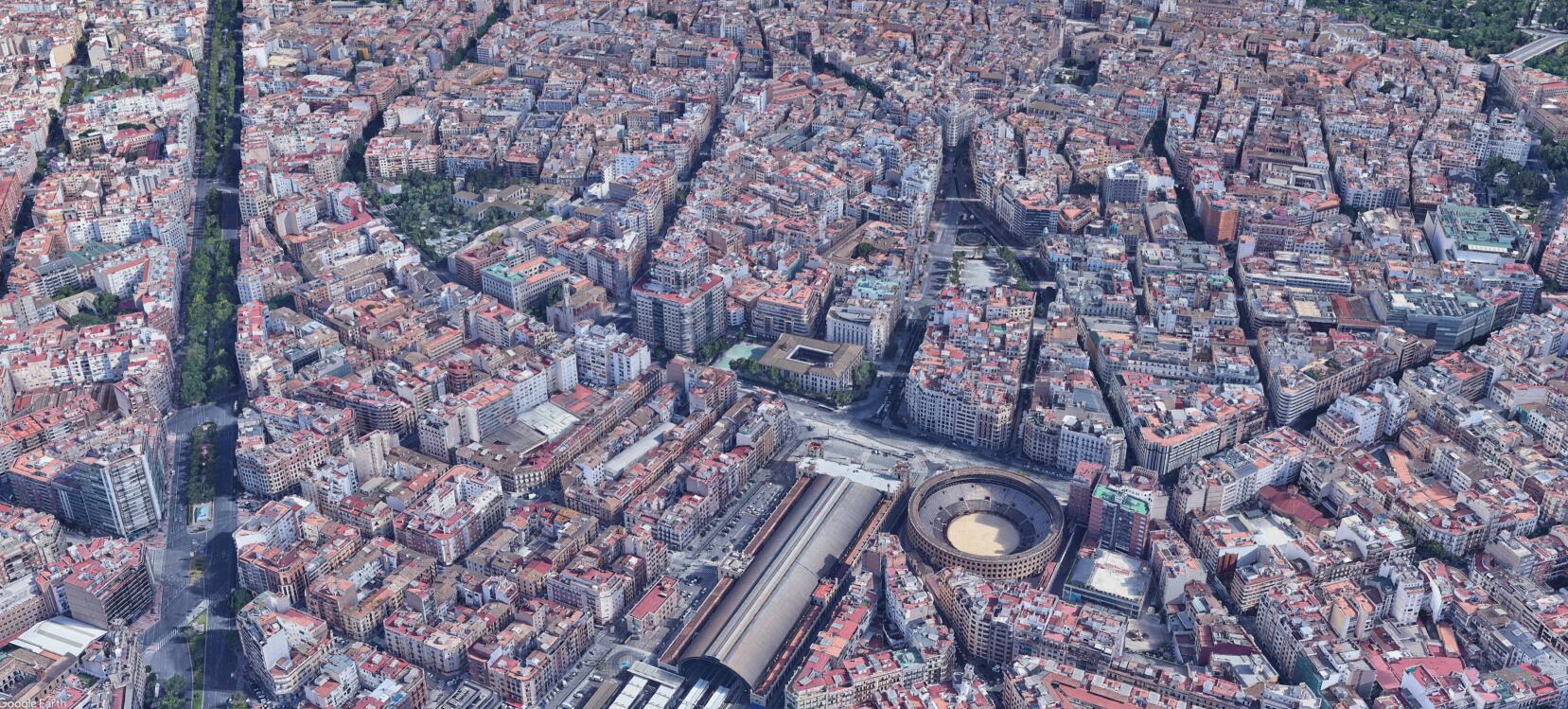 Vista aérea de València