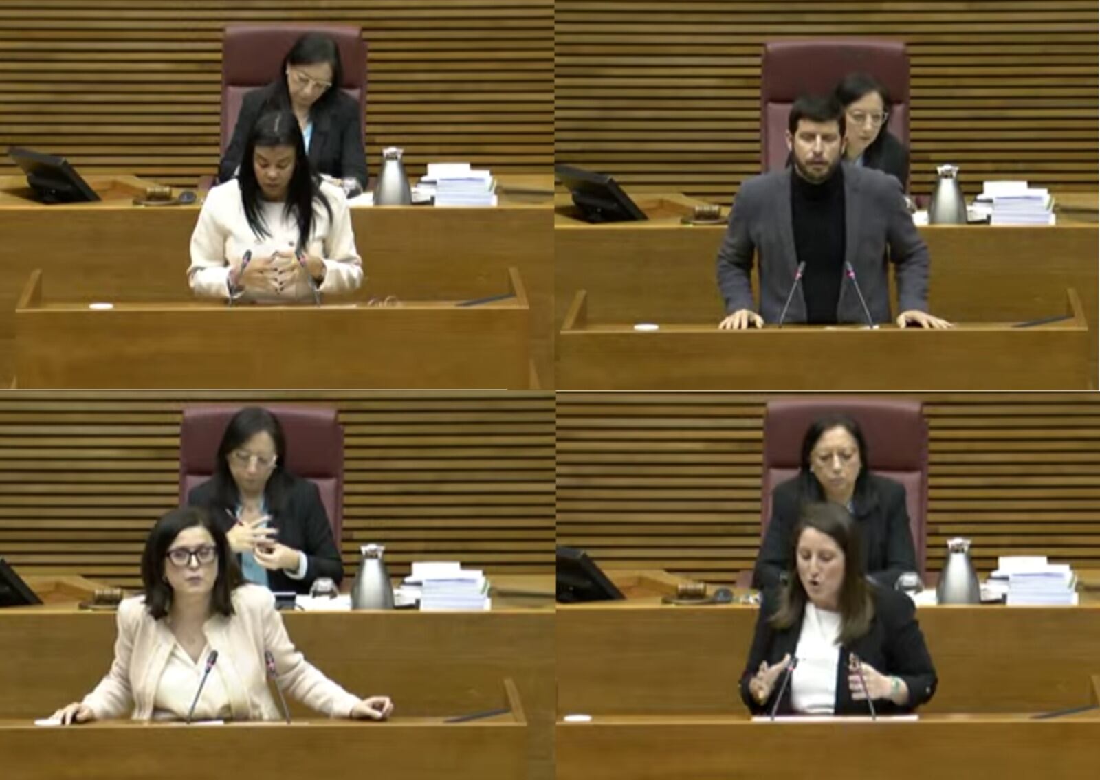 Les Corts han debatido este miércoles sobre la creación de una comisión de investigación sobre las irregularidades detectadas en la derivación de pruebas de la pública a la privada.