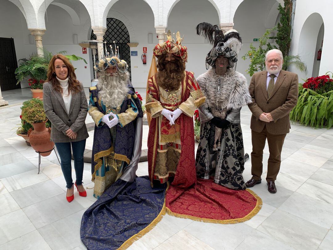 Los Reyes Magos junto a Marian Aguilar y Alfonso Morales