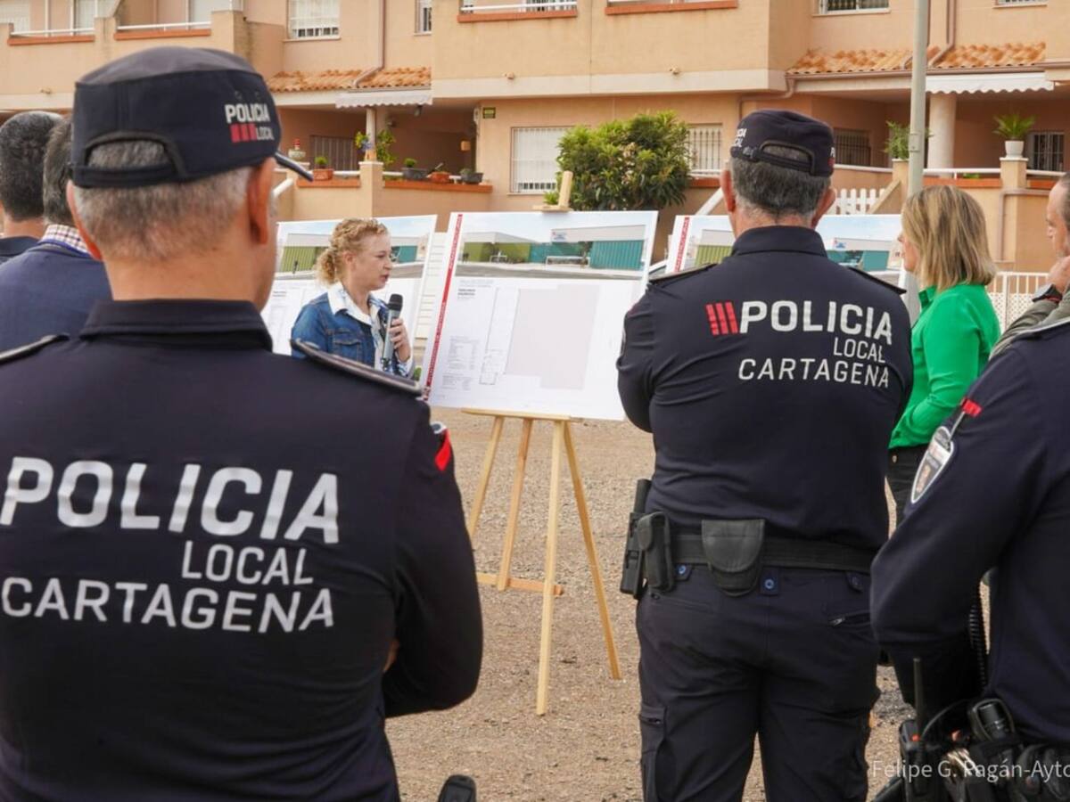 Ultimado el proyecto del cuartel de policía y aula de estudio en Los Dolores