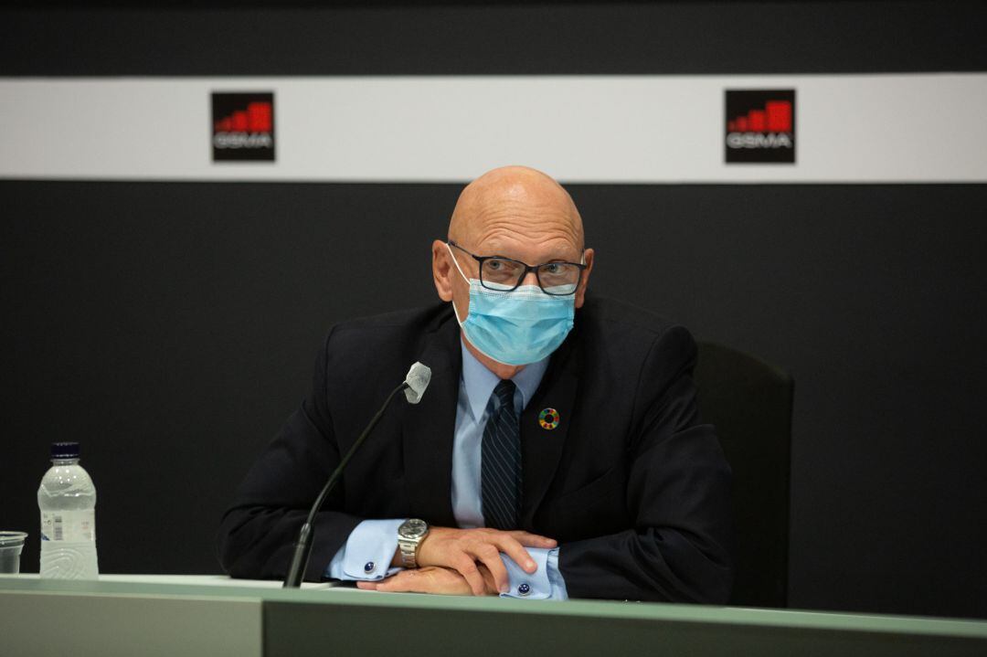 El director del Mobile World Congress (MWC) y conseller delegat de la GSMA, John Hoffman