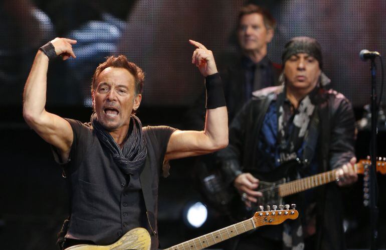 Bruce Springsteen, durante un concierto