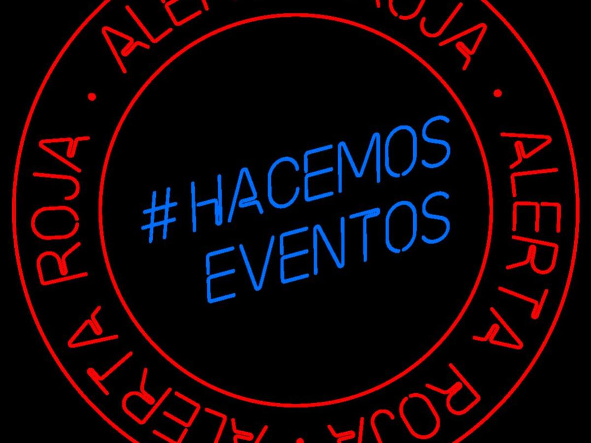 El movimiento Alerta Roja formado por trabajadores del espectáculo y eventos protesta en Palma