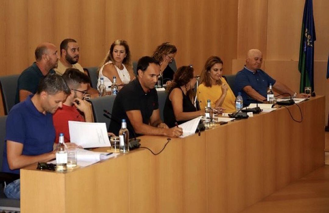 Concejales del PP en el Ayuntamiento de Tías.